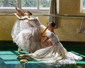 Dancing Ballet Painting - Ballerina Guan Zeju26